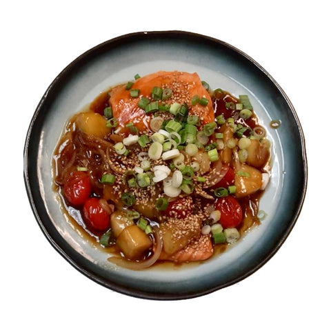 Salmon Teriyaki Entrée